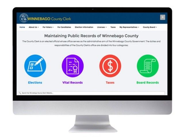 KMK Media Develops, Launches New Winnebago County Clerk Site